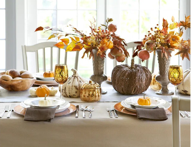 14 Thanksgiving Centerpiece Ideas to Transform Your Dining Table | Wayfair
